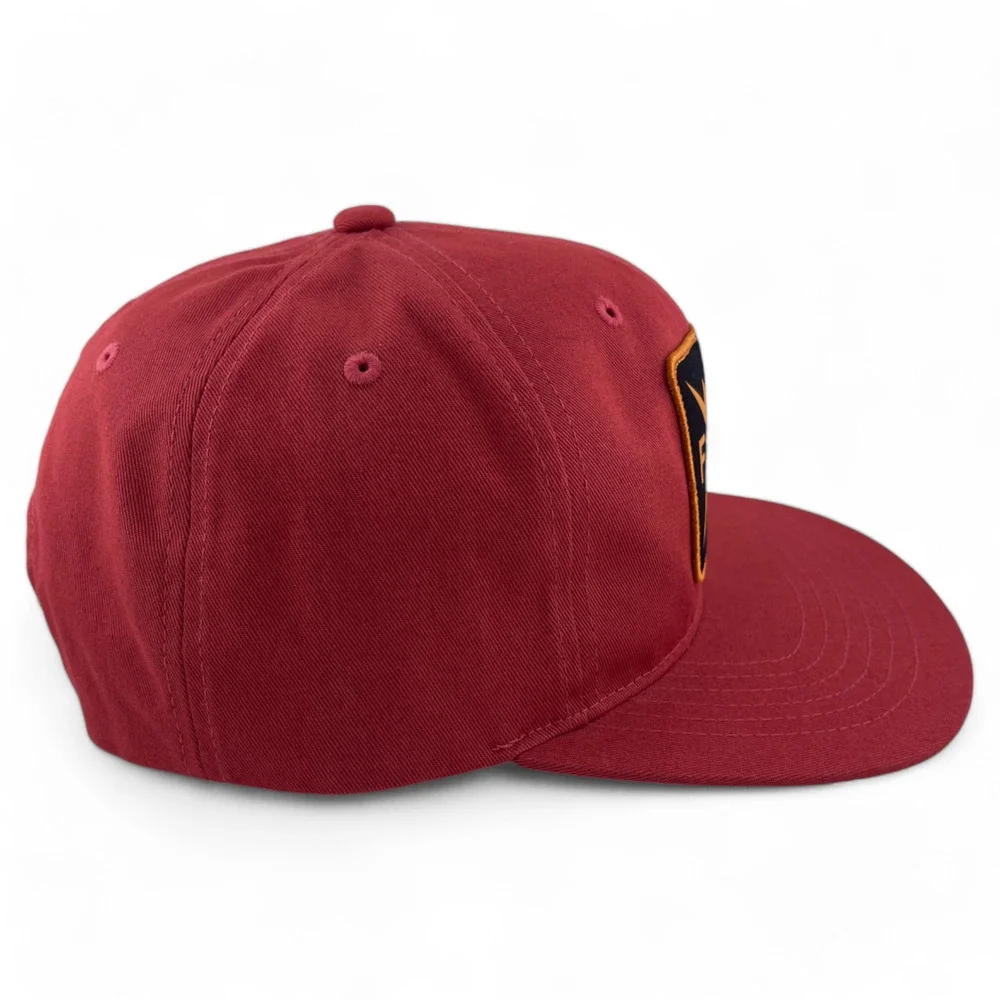 Fox‎ Racing Calibrated X Patch Retro Logo Red Snapback Adjustable Hat Cap
